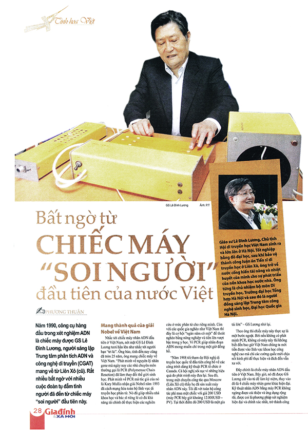 Trung tâm CGAT trên báo Tết Bính Thân 2016 