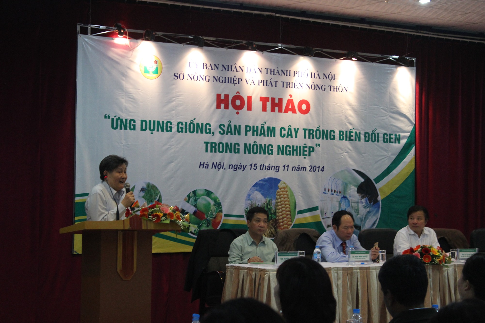 GSTS. Lê Đình Lương tại Hội thảo 